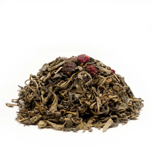 Blueberry Passion Fruit zöld tea Kína (kínai sárkány). 100g