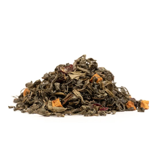 Áfonya és kínai sárkány zöld tea. 100g