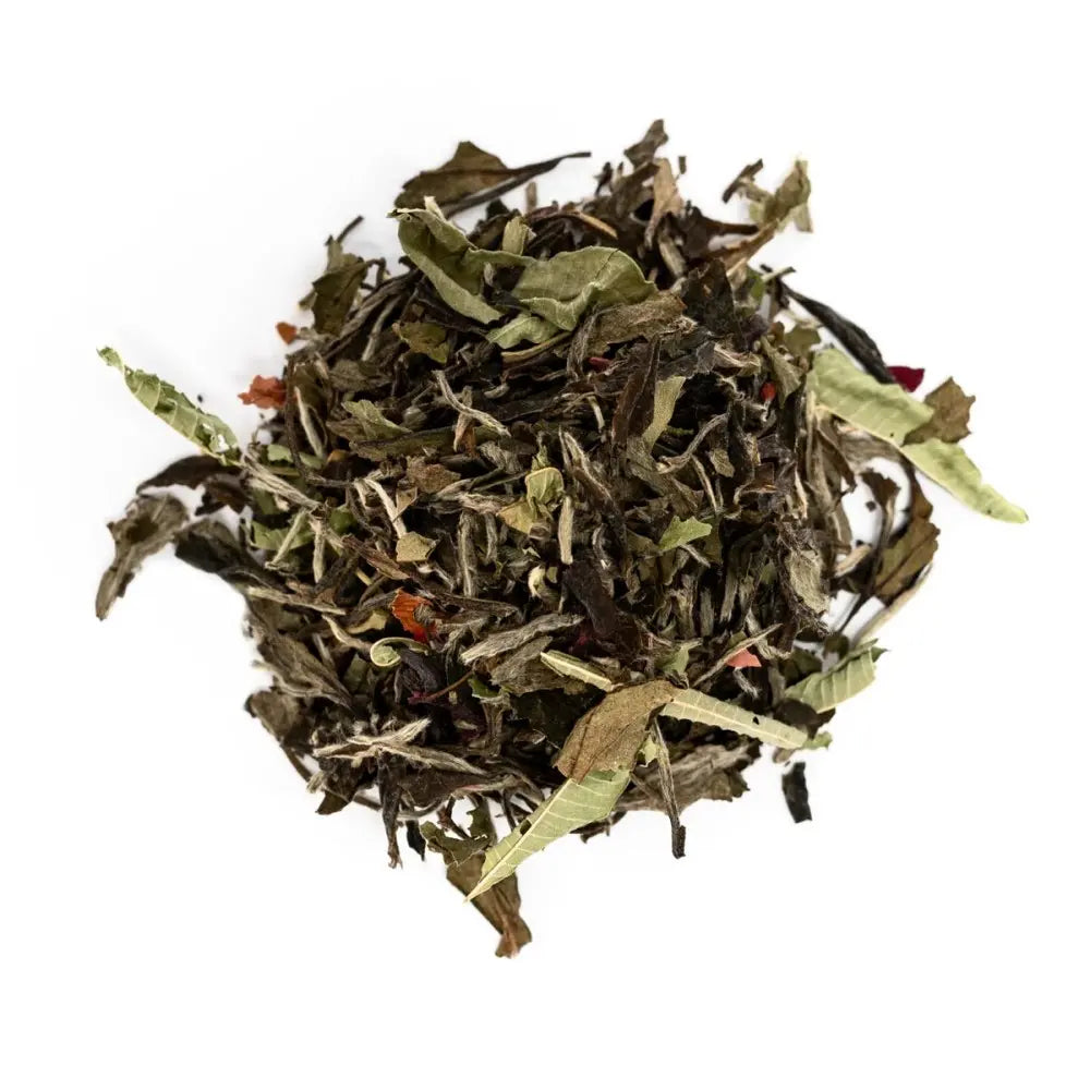 Louisa, Hibiscus, Rose China fehér tea (Tips & Buds). 50g