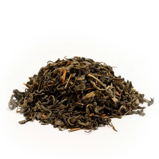 Vanília és fahéj kínai sárkány zöld tea. 100g