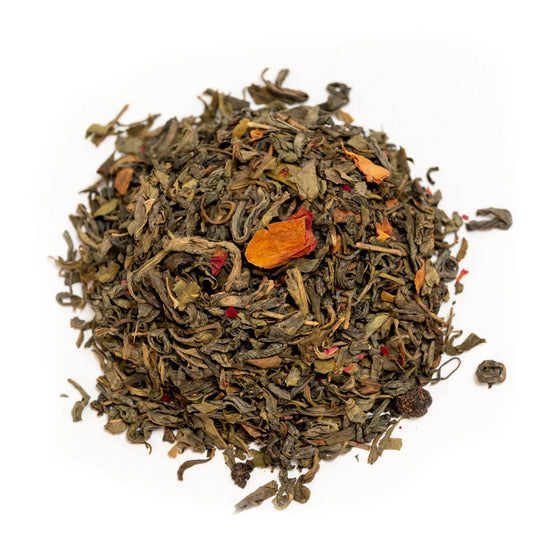 Vadcseresznye fahéjas zöld tea Kína (kínai sárkány). 100g
