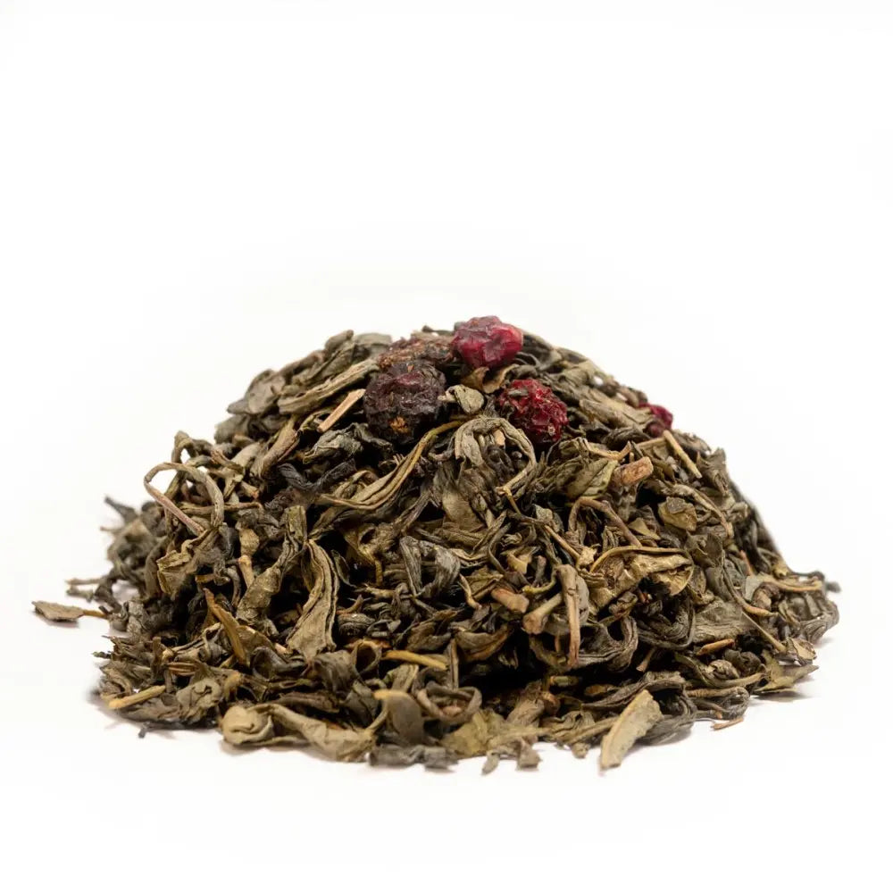 Blueberry Passion Fruit zöld tea Kína (kínai sárkány). 100g