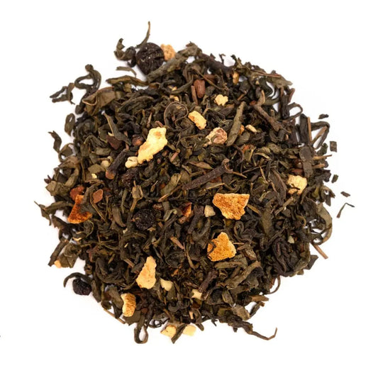 Karácsonyi kínai zöld tea (tippek és rügyek). 100g