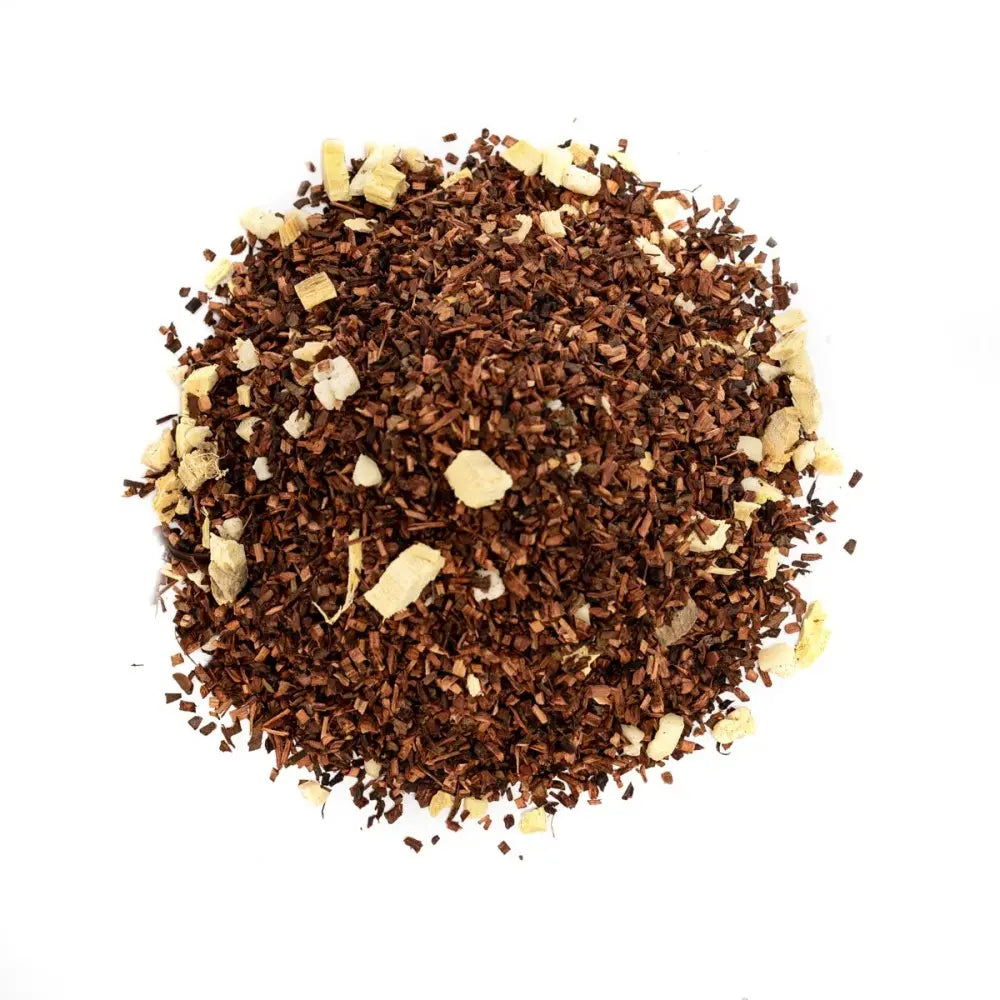 Honeybush karamell és keserű mandula – ízesített koffeinmentes ital. 100g