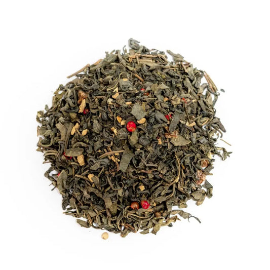 Barack chutney zöld tea Kína (Kínai Sárkány). 100g