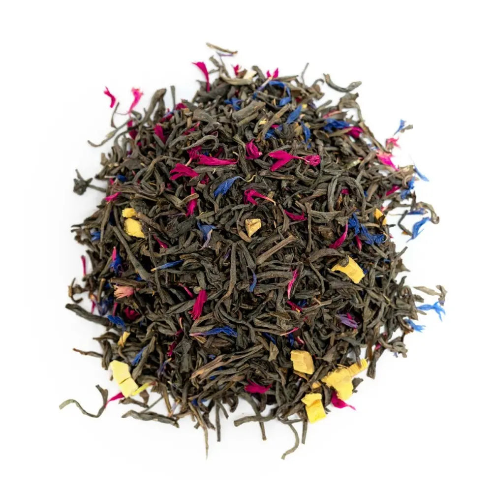 Édes bergamott zöld tea Kínából (kínai sárkány). 100g